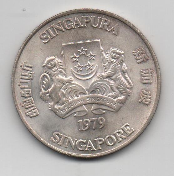 SINGAPUR DEL AÑO 1979 DE 10 DOLARES